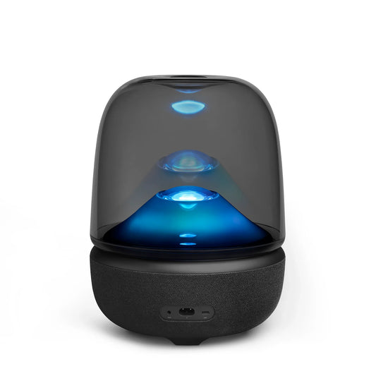 Sistem audio Harman Kardon Aura Studio 5, 160W RMS, Bluetooth 5.4, Auracast, Negru
