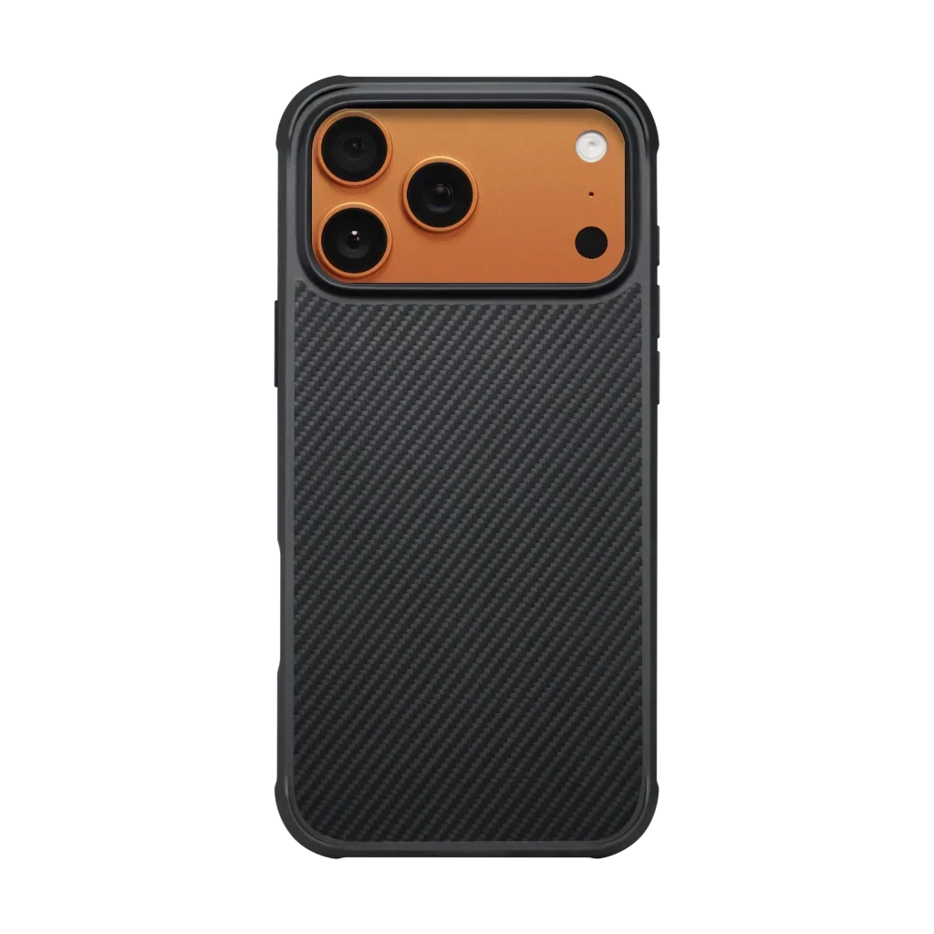 PITAKA Aramid ProGuard iPhone17ProMax用 Husa Pitaka pentru iPhone 17 Pro Max Aramid UltraGuard, Negr