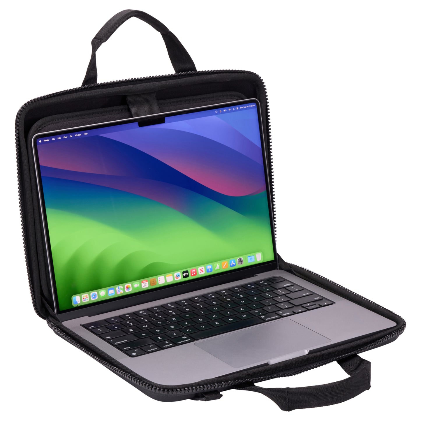 Carcasa de protectie THULE Gauntlet pentru MacBook 14", Negru