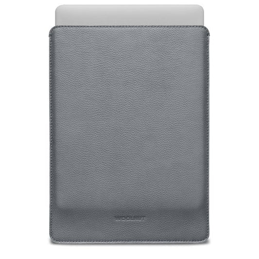 Husa de protectie WOOLNUT pentru MacBook Neo, Piele, Gri