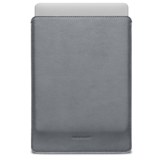 Husa de protectie WOOLNUT pentru MacBook Neo, Piele, Gri