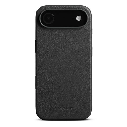 Husa de protectie Woolnut din piele pentru iPhone Air, Negru