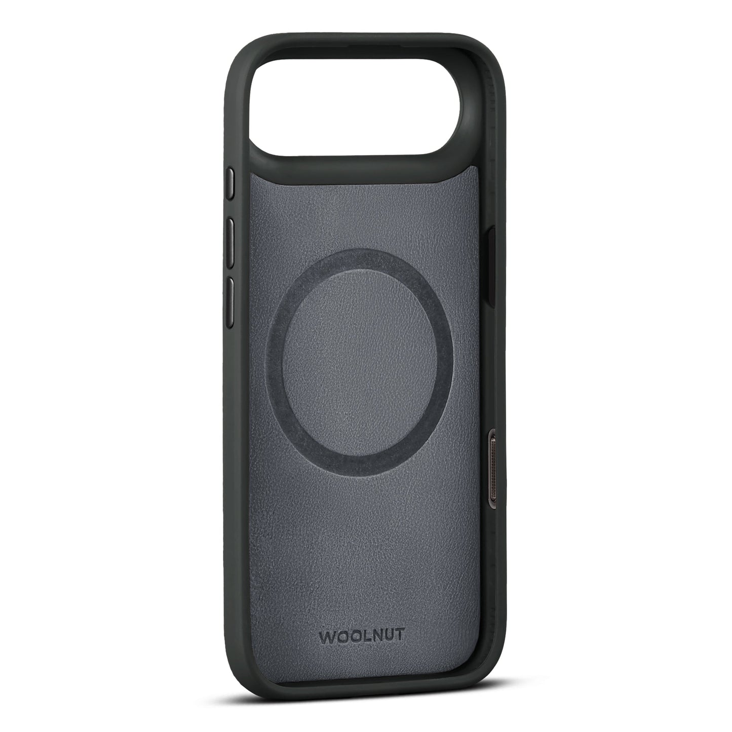 Husa de protectie Woolnut din piele pentru iPhone Air, Negru