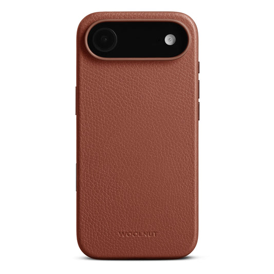 Husa de protectie Woolnut din piele pentru iPhone Air, Maro