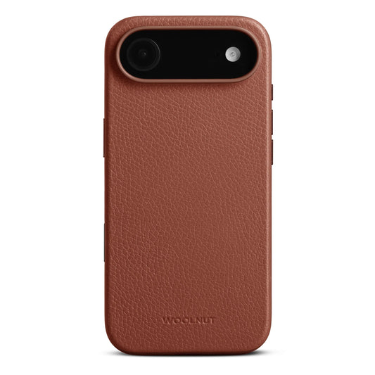 Husa de protectie Woolnut din piele pentru iPhone Air, Maro