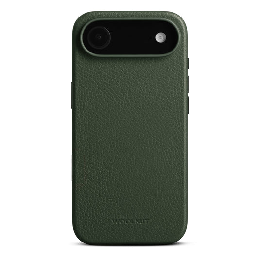 Husa de protectie Woolnut din piele pentru iPhone Air, Verde