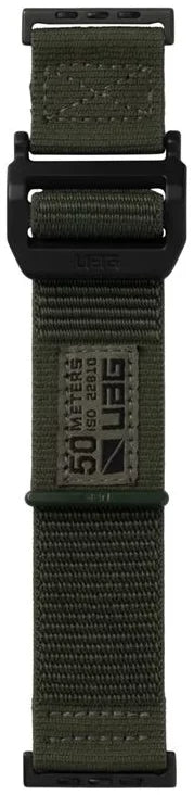 Curea UAG Active Strap pentru Apple Watch Ultra (49mm)/8/7 (45mm)/SE 2022/6/SE/5/4 (44mm)/3/2/1 (42mm), Verde - iSTYLE RO