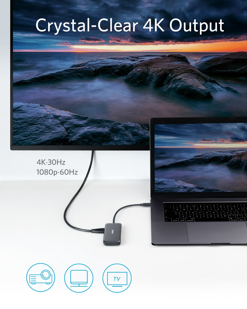 Hub Anker Premium 5-in-1 USB-C - iSTYLE RO