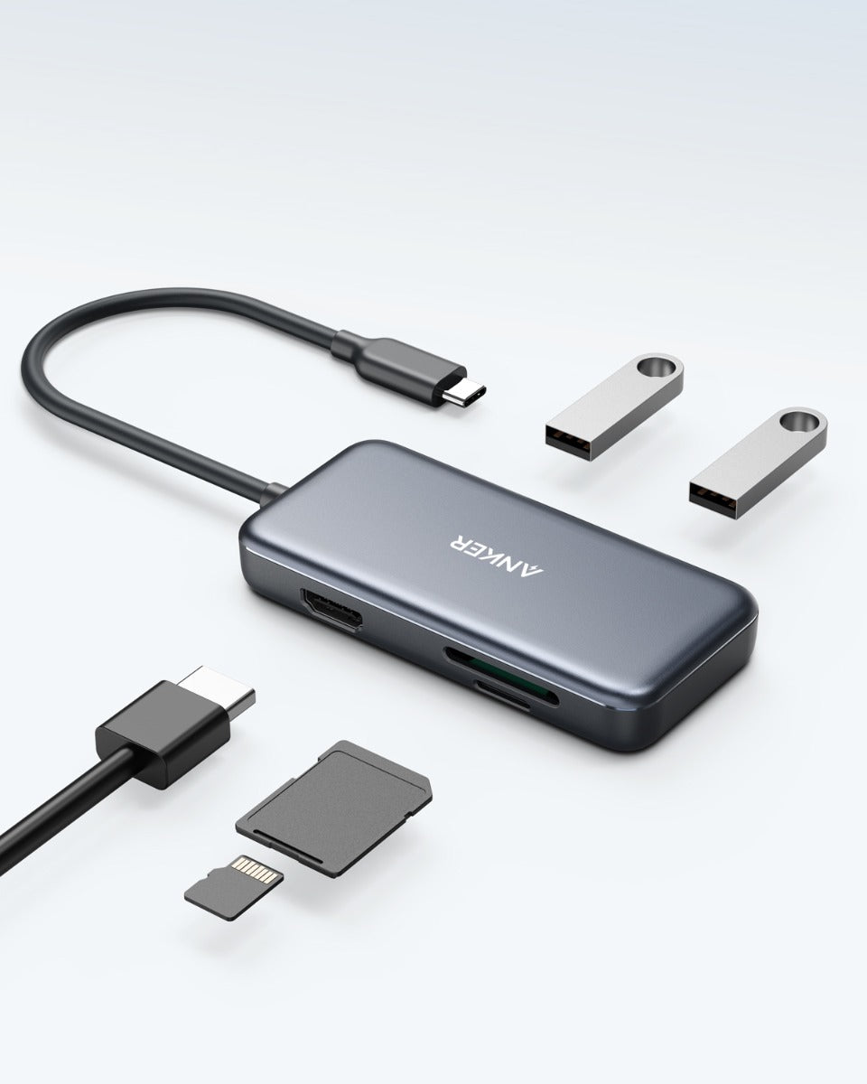 Hub Anker Premium 5-in-1 USB-C - iSTYLE RO
