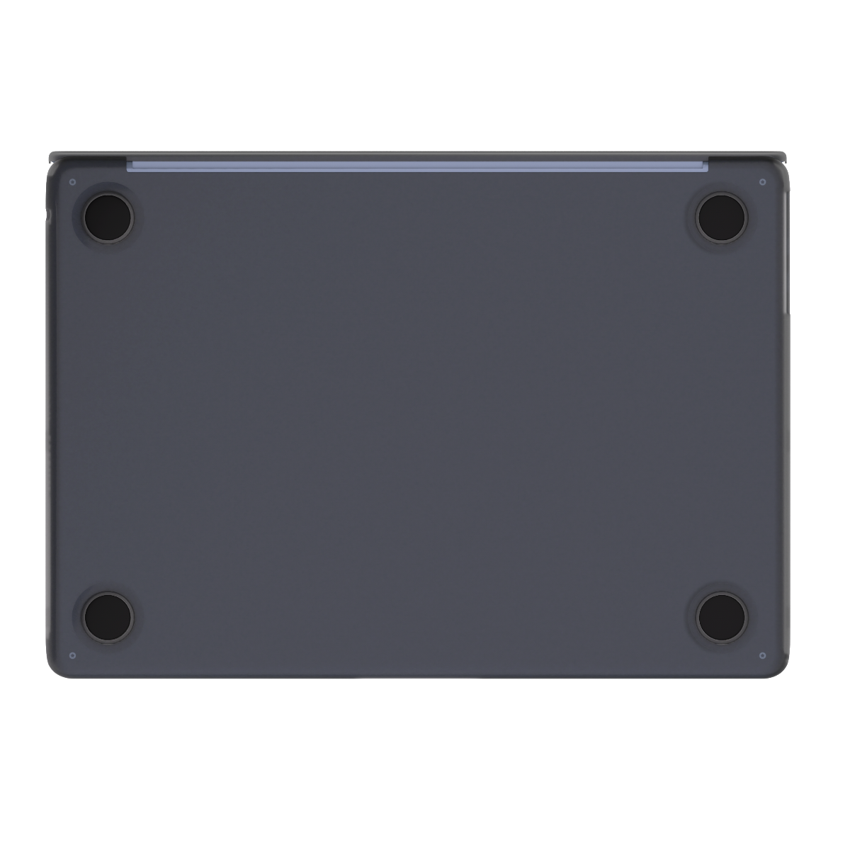 Carcasa de protectie NEXT ONE pentru MacBook Air 13" M2/M3, Negru - iSTYLE RO