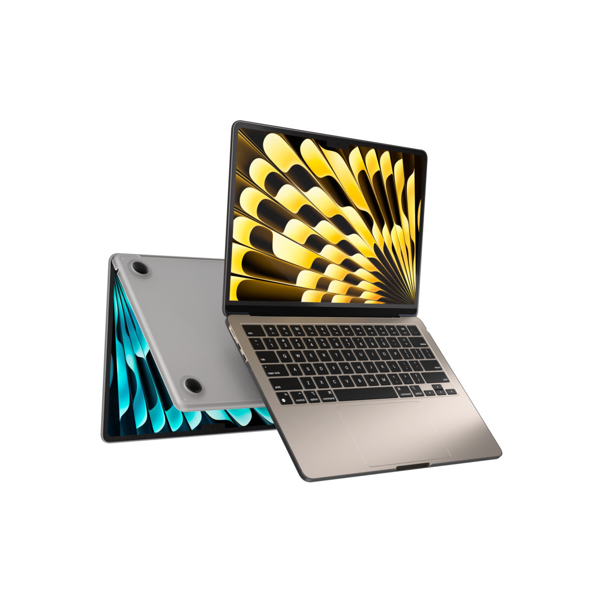 Carcasa de protectie NEXT ONE Safeguard pentru MacBook Air 15 M2, Fog Transparent - iSTYLE RO