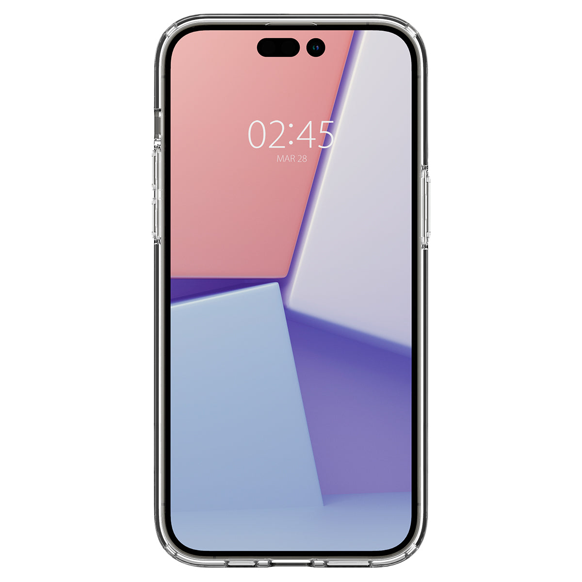 Husa de protectie Spigen Crystal Hybrid pentru iPhone 14 Pro Max, Alb Transparent - iSTYLE RO