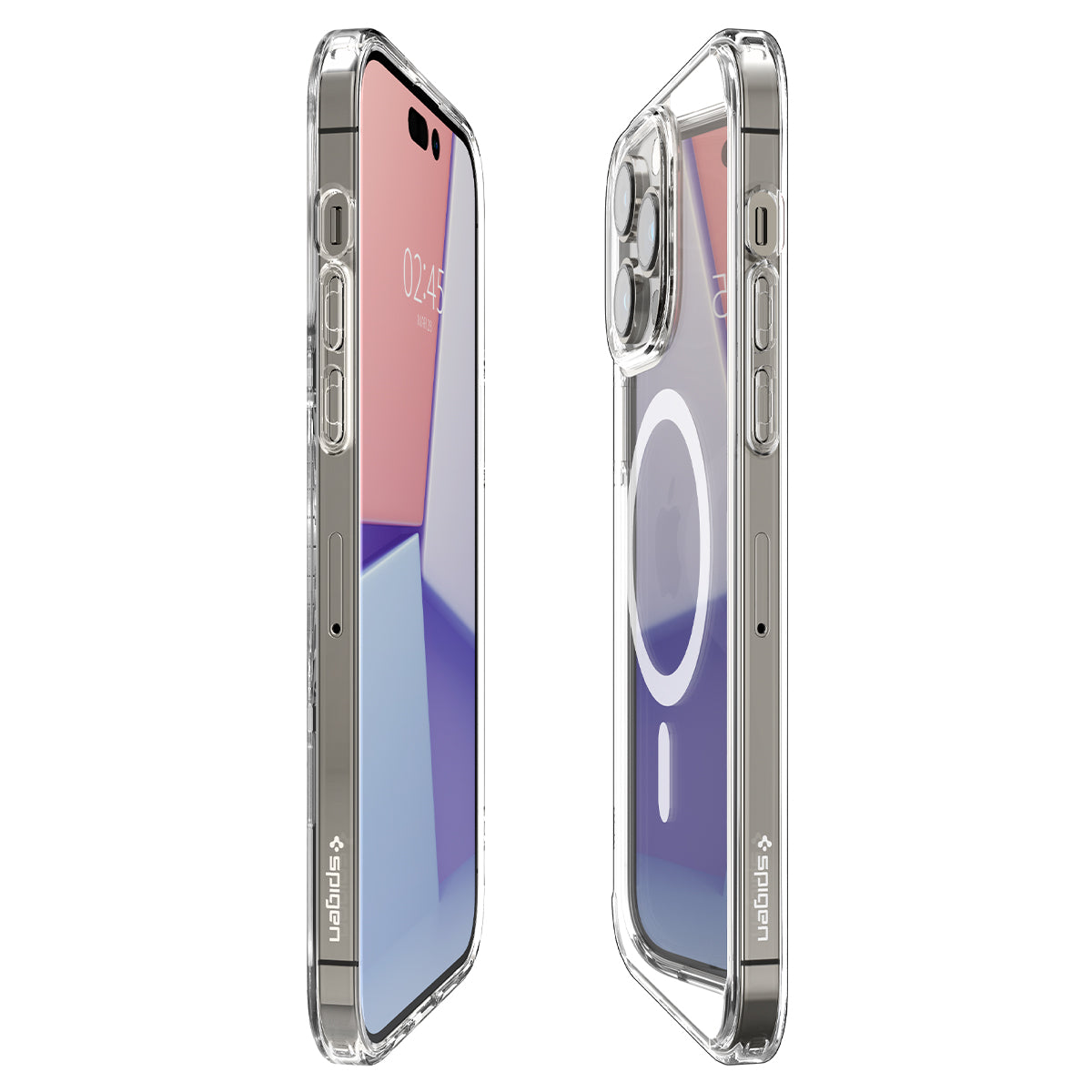 Husa de protectie Spigen Crystal Hybrid pentru iPhone 14 Pro Max, Alb Transparent - iSTYLE RO