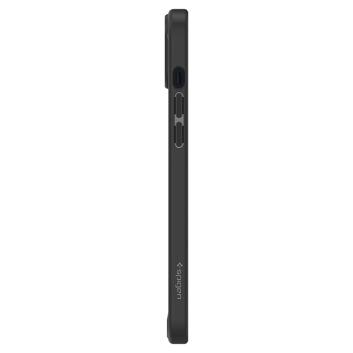 Husa de protectie Spigen Crystal Hybrid pentru iPhone 14, Negru - iSTYLE RO