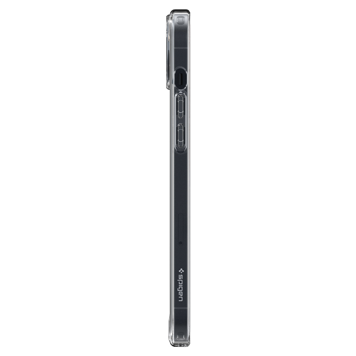 Resigilat: Husa de protectie Spigen Crystal Hybrid pentru iPhone 14, Alb Transparent - iSTYLE RO