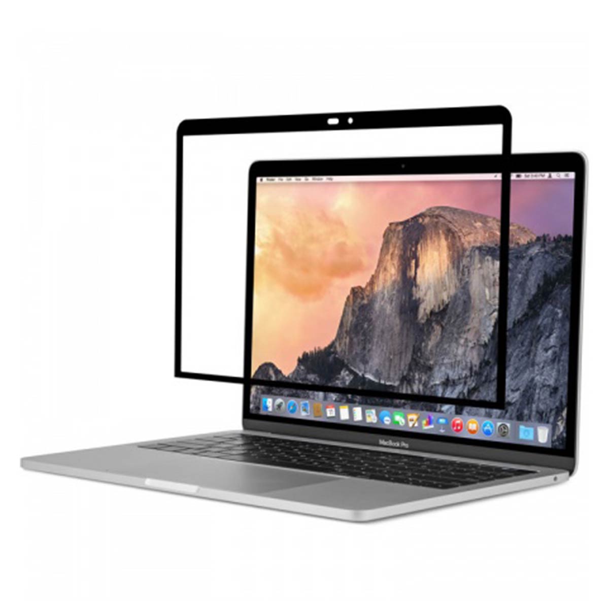 Moshi iVisor Pro MacBook Pro 15inch Thunderbolt 3/USB-C Anti-glare Screen Protector - Black