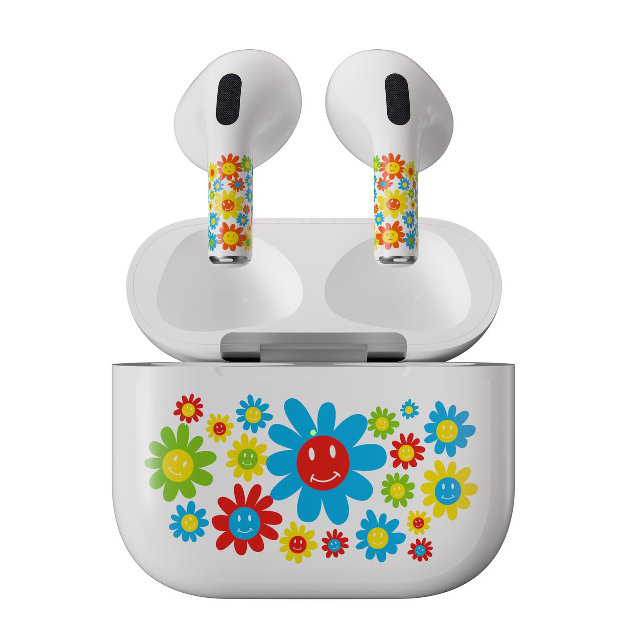 Skin NEXT ONE pentru AirPods 3rd Gen. - Flori - iSTYLE RO