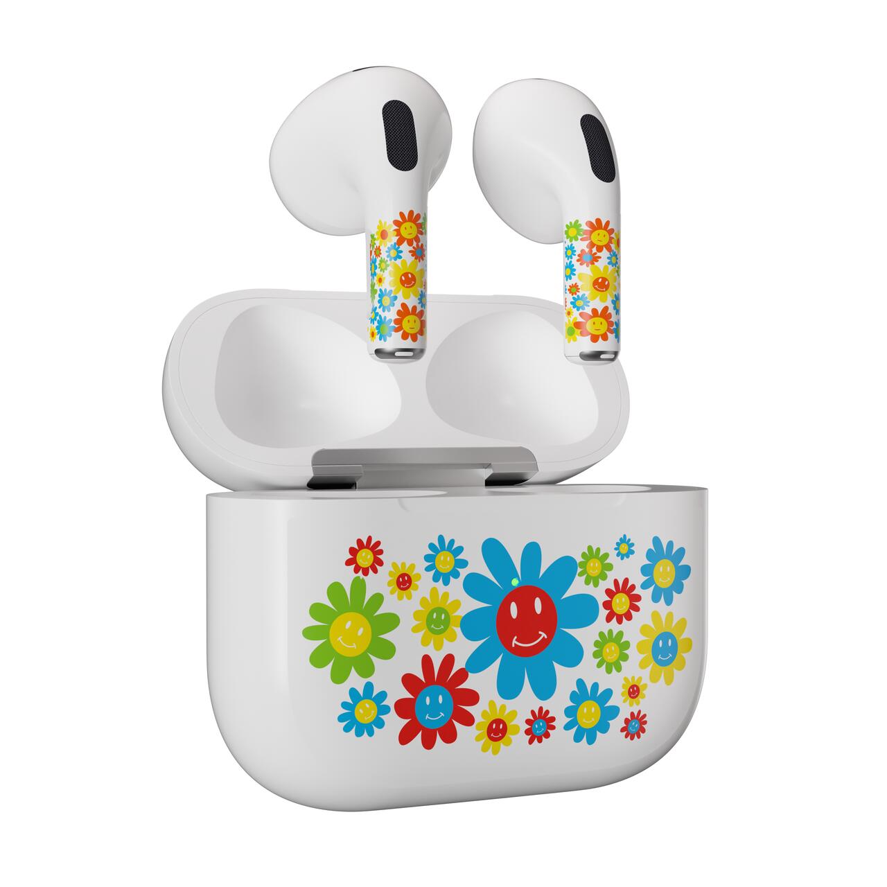 Skin NEXT ONE pentru AirPods 3rd Gen. - Flori - iSTYLE RO