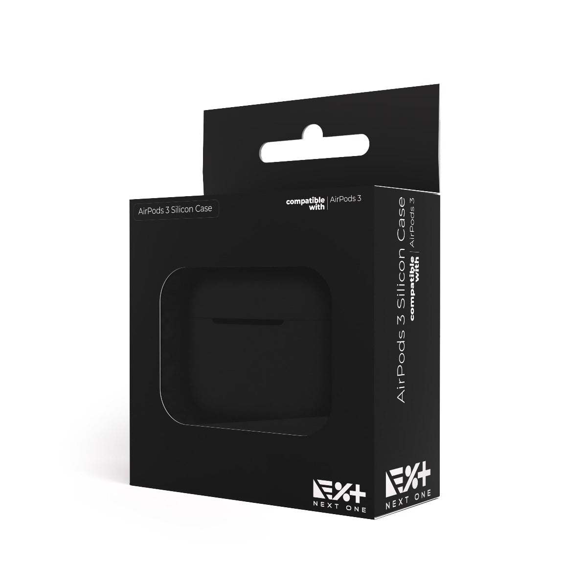 Husa de protectie NEXT ONE pentru AirPods 3, Negru - iSTYLE RO