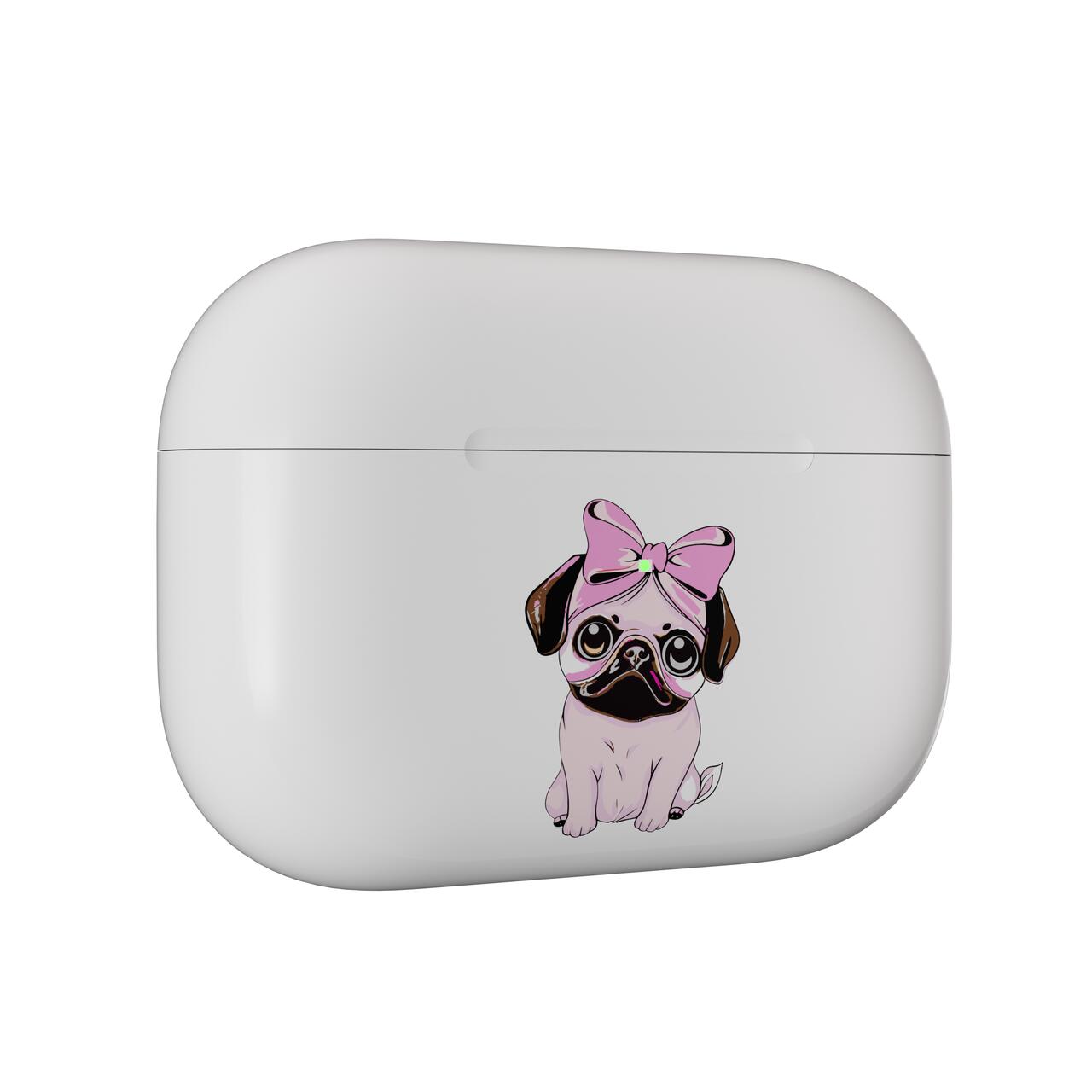 Skin NEXT ONE pentru AirPods Pro - Pug Roz - iSTYLE RO