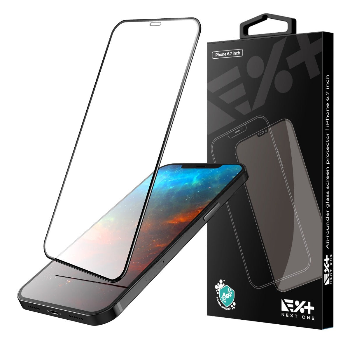 Folie de protectie din sticla 3D NEXT ONE pentru iPhone 12 / iPhone 12 Pro - iSTYLE RO