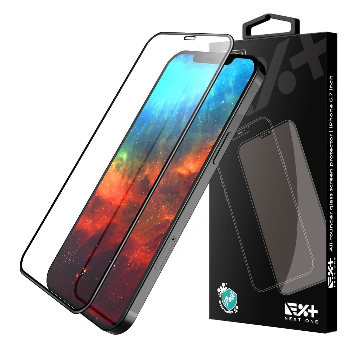 Folie de protectie NEXT ONE pentru iPhone 12 Pro Max, All Round - iSTYLE RO