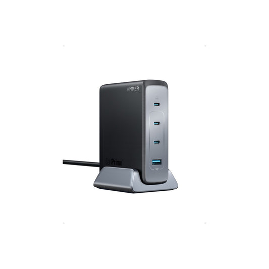Adaptor priza Anker 737 GaNPrime 240W, 3x USB-C, 1x USB-A, PowerIQ 4.0, Negru - iSTYLE RO