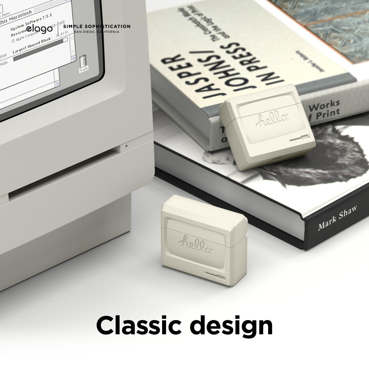Husa de protectie retro Elago pentru AirPods 3 - iSTYLE RO