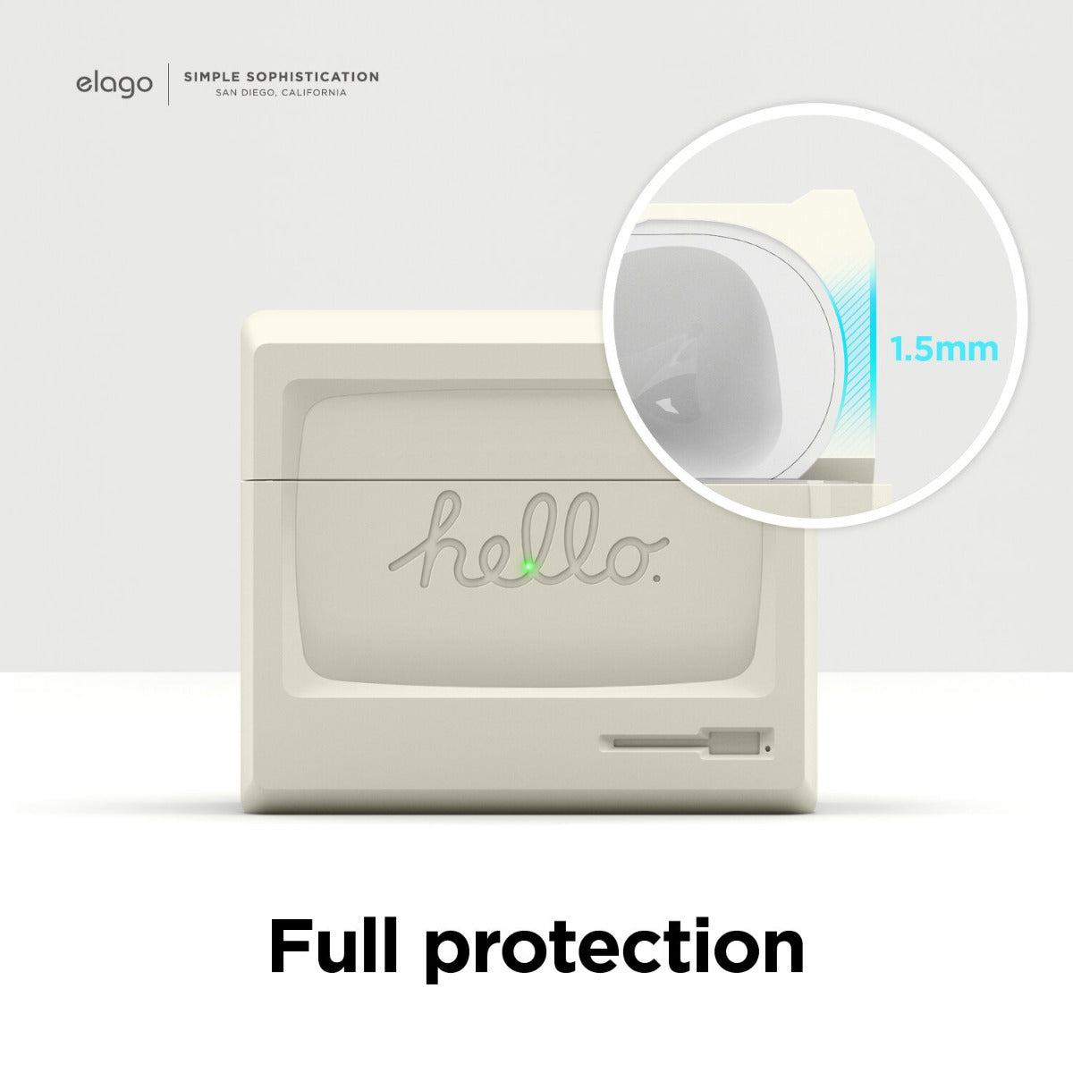 Husa de protectie retro Elago pentru AirPods 3 - iSTYLE RO