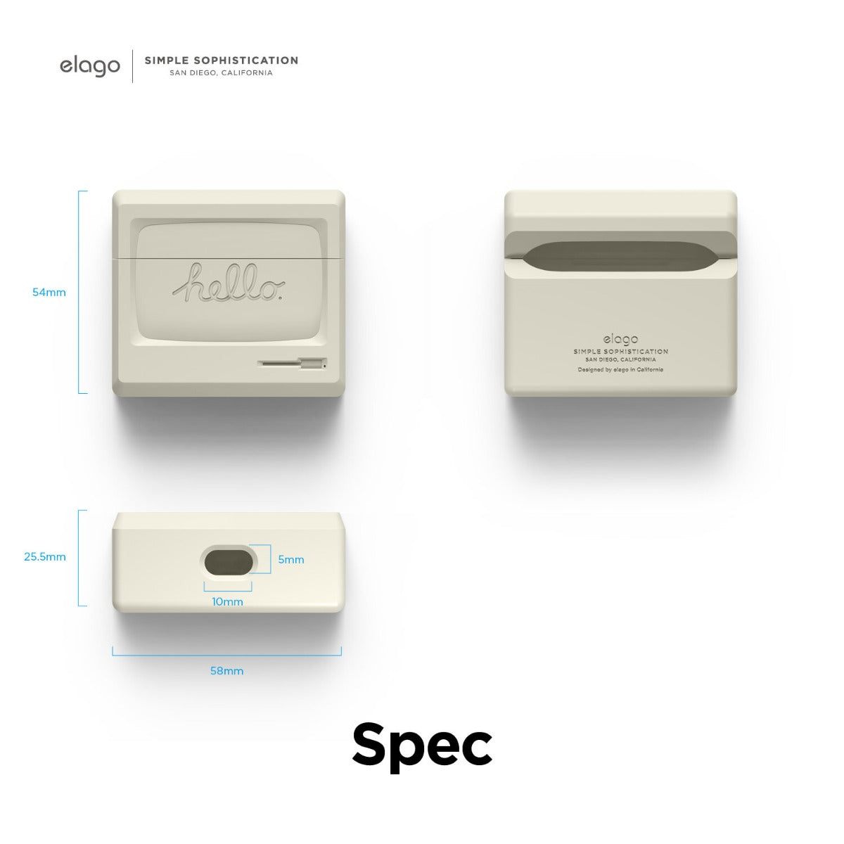 Husa de protectie retro Elago pentru AirPods 3 - iSTYLE RO