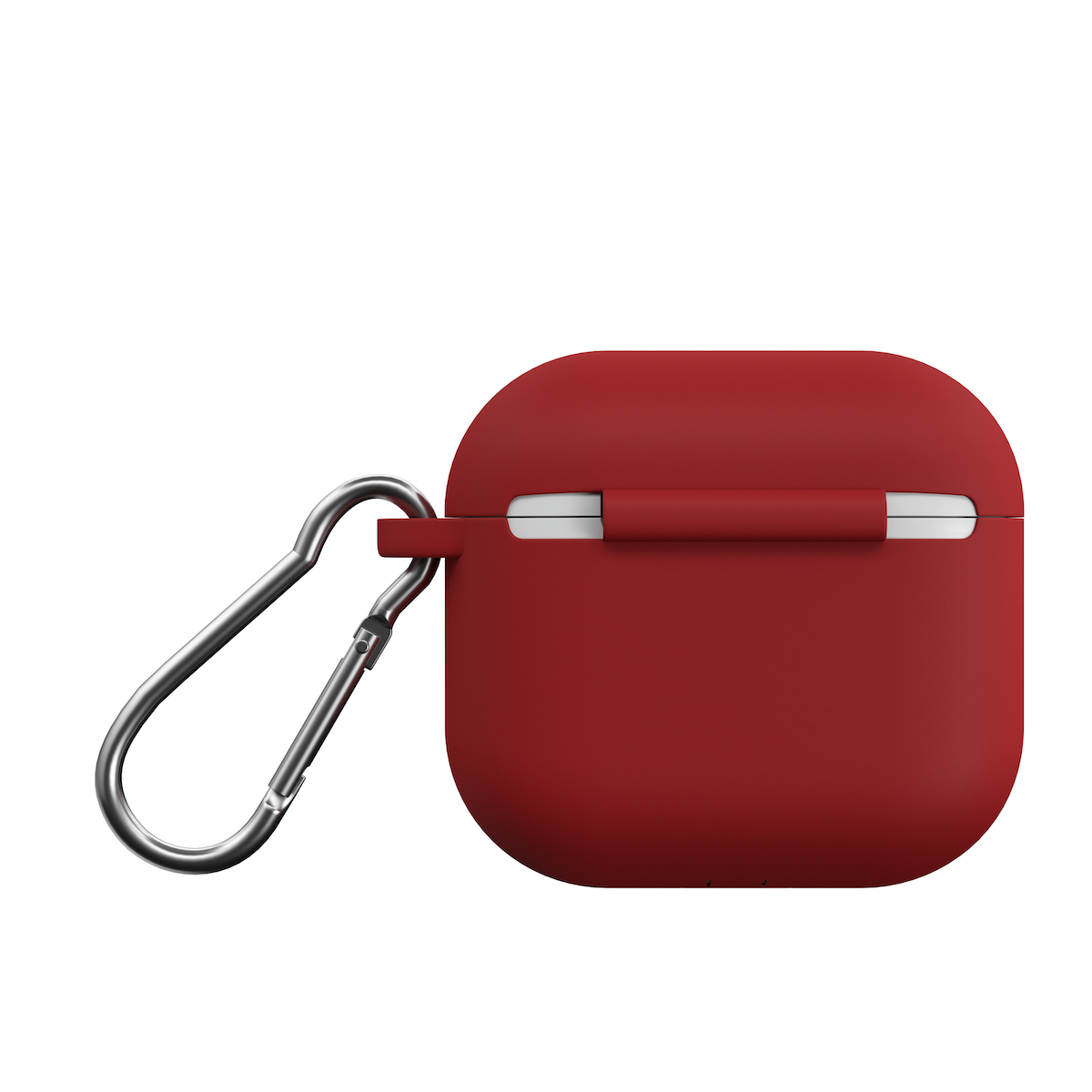 Husa de protectie NEXT ONE pentru AirPods 4, Silicon, Rosu - iSTYLE RO