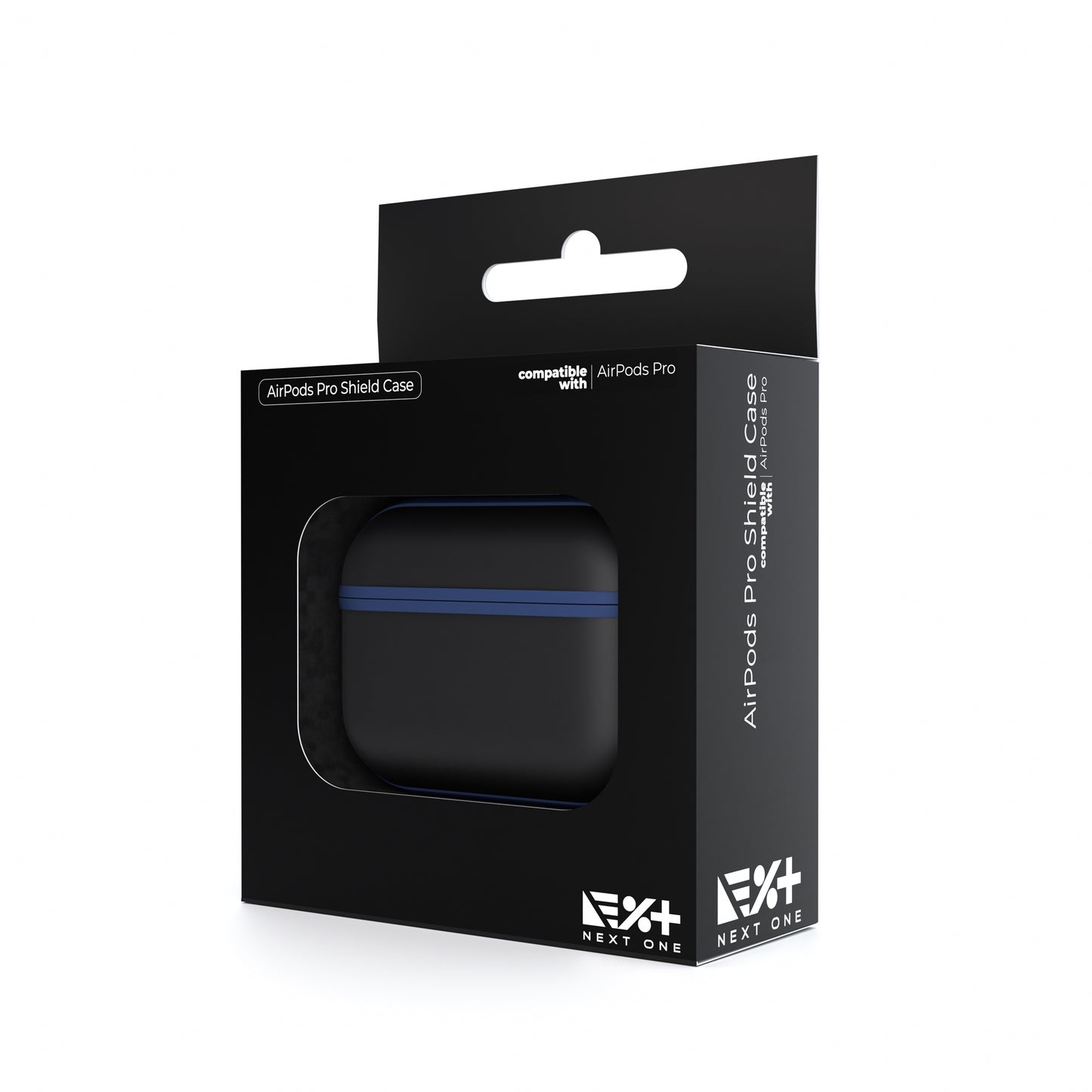 Husa de protectie NEXT ONE pentru AirPods Pro, TPU, Albastru - iSTYLE RO
