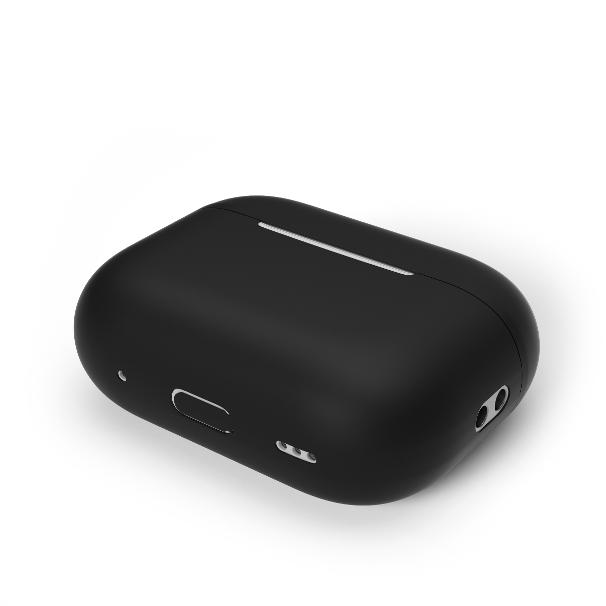 Husa de protectie NEXT ONE pentru AirPods Pro (gen.2), Silicon, Negru - iSTYLE RO