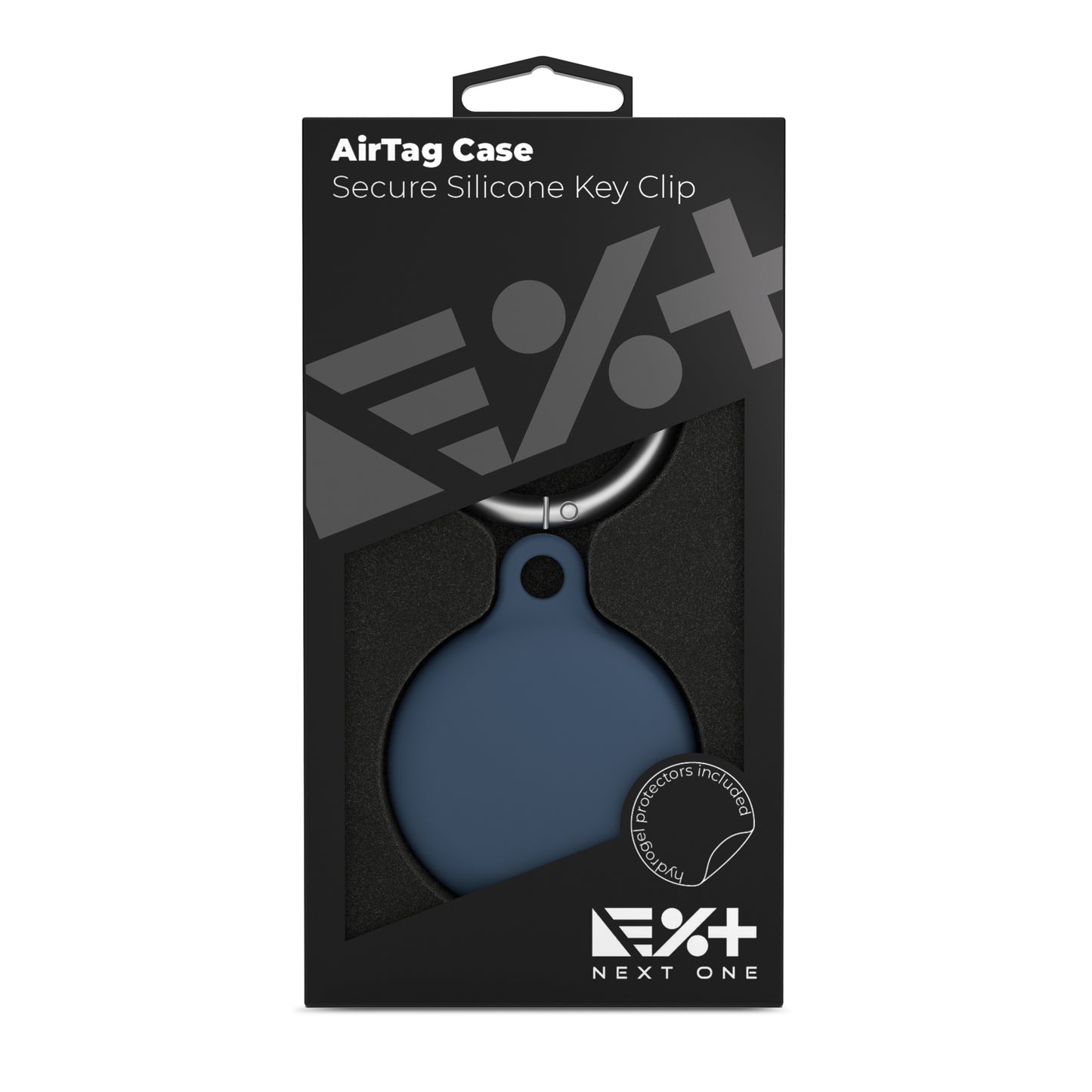 Breloc NEXT ONE pentru AirTag Silicon, Albastru - iSTYLE RO