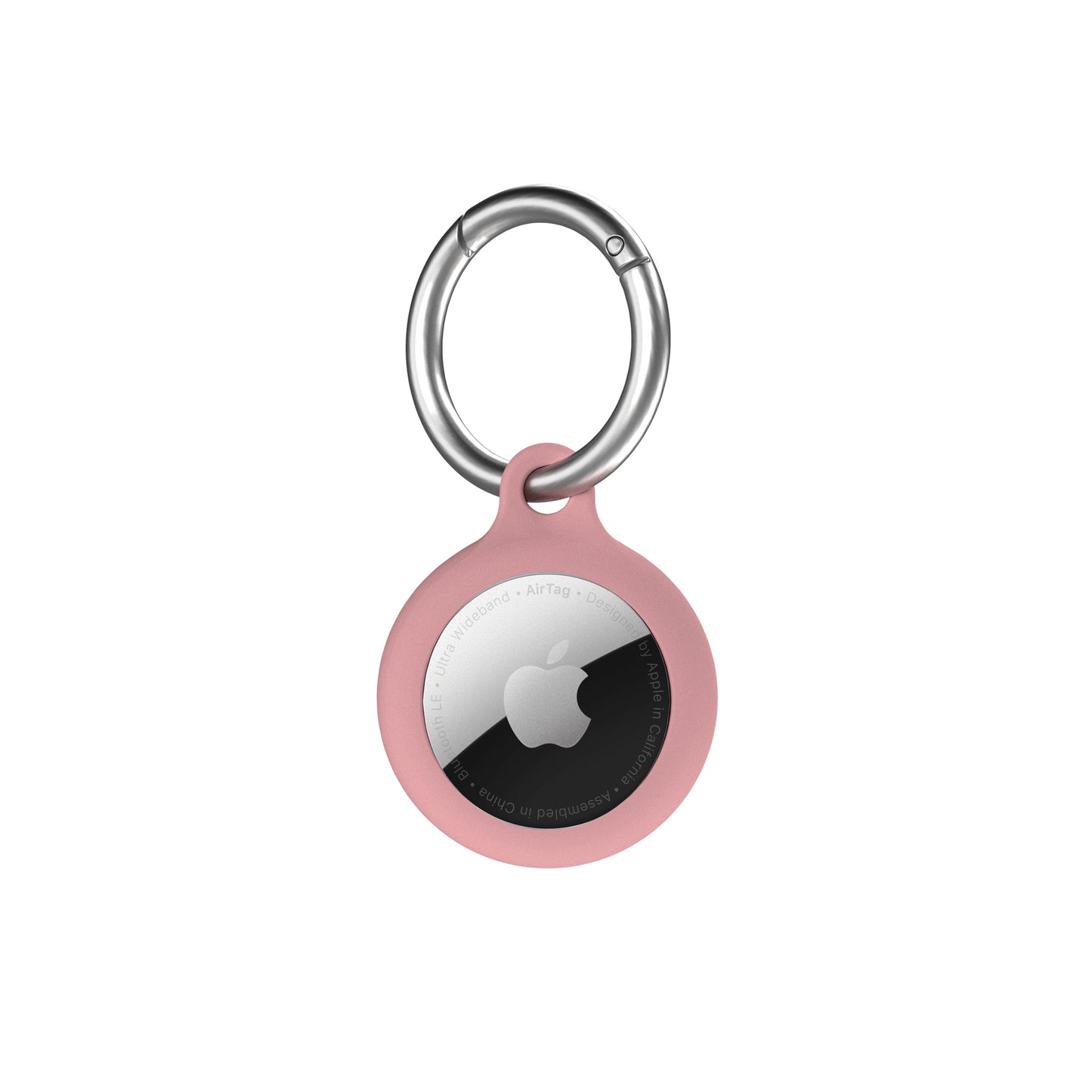 Breloc NEXT ONE pentru AirTag Silicon, Roz - iSTYLE RO