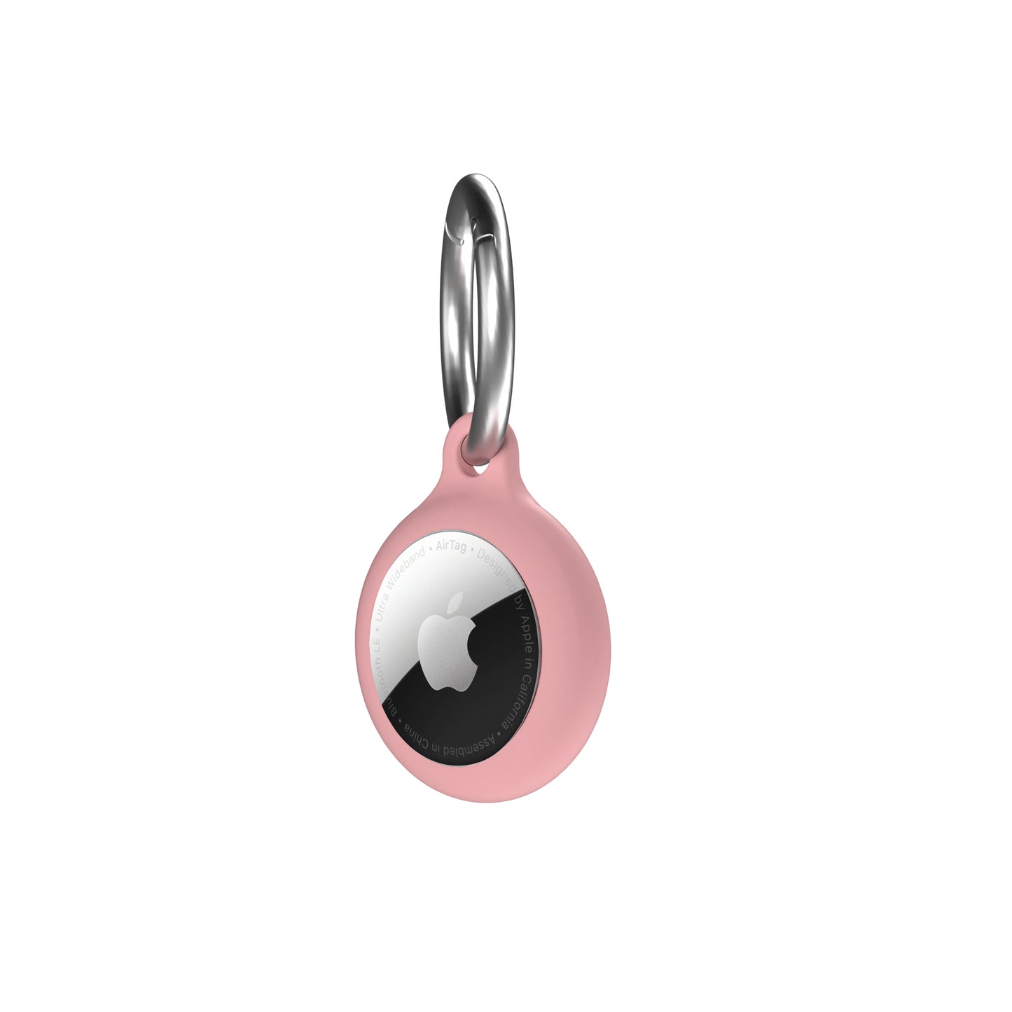 Breloc NEXT ONE pentru AirTag Silicon, Roz - iSTYLE RO