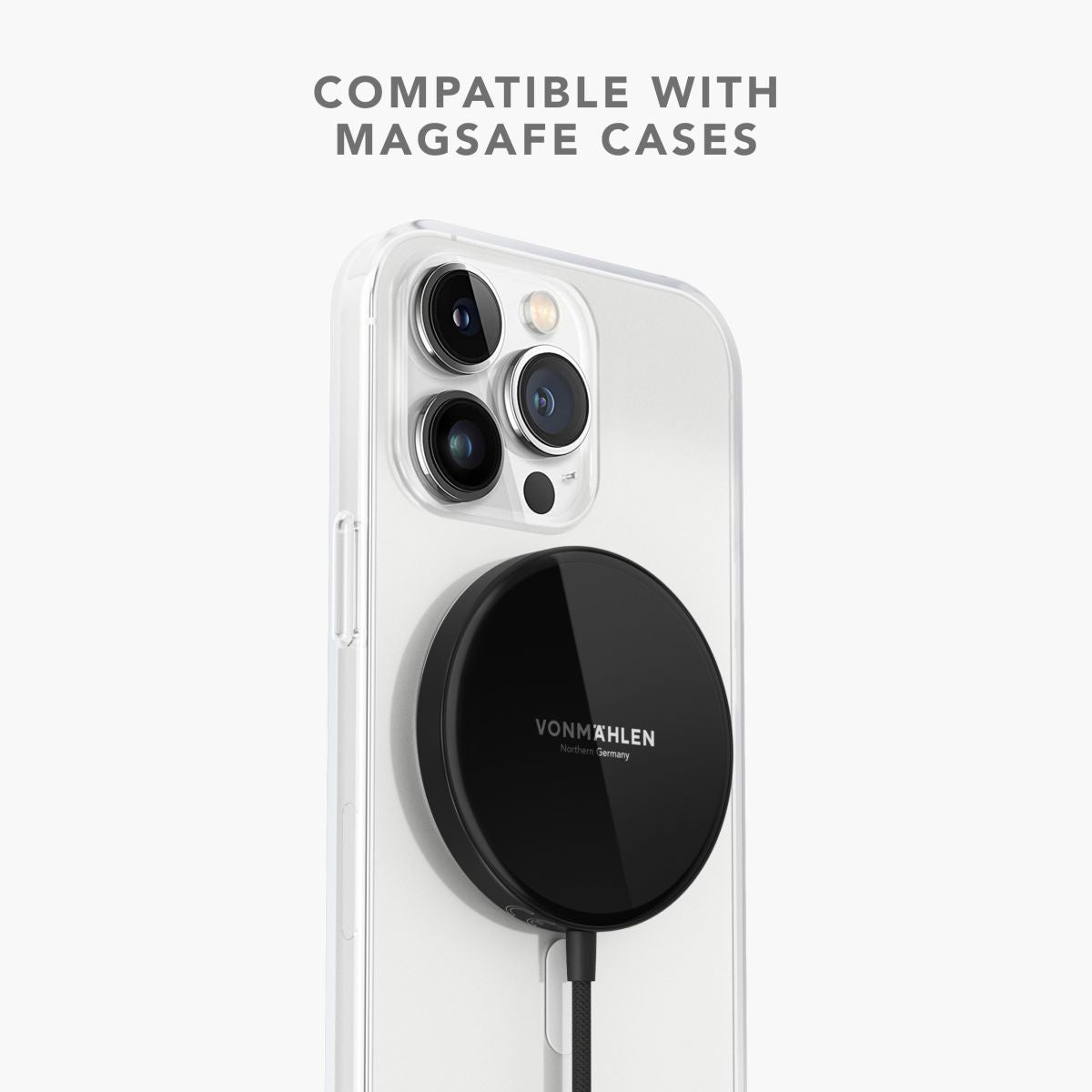 Incarcator Vonmählen Aura Mini MagSafe, Negru - iSTYLE RO