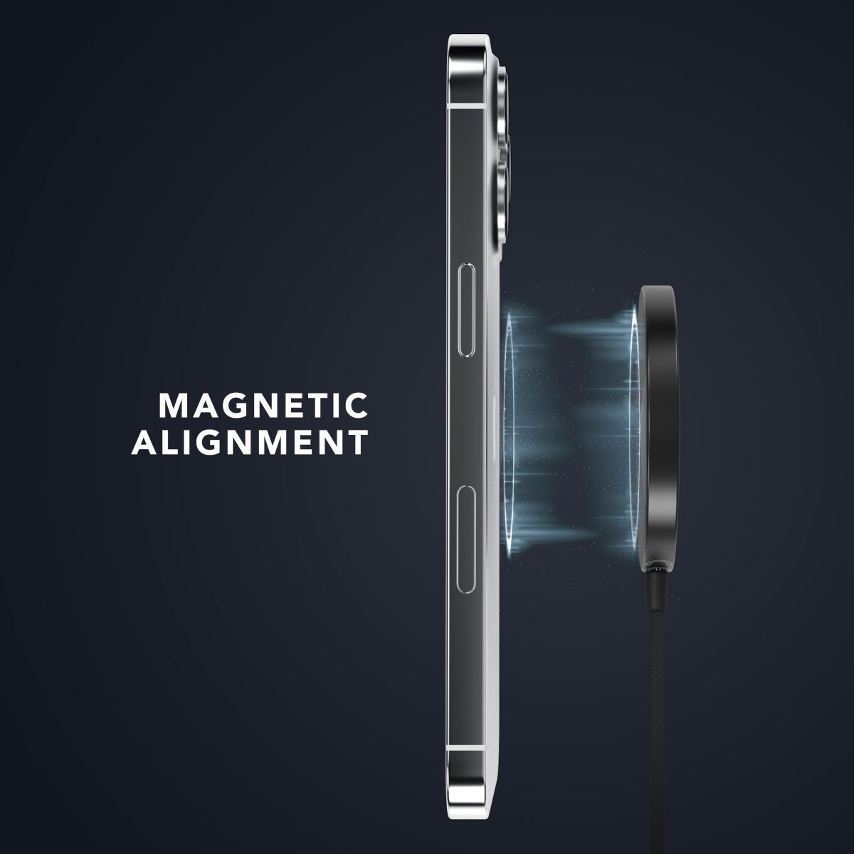 Incarcator Vonmählen Aura Mini MagSafe, Negru - iSTYLE RO
