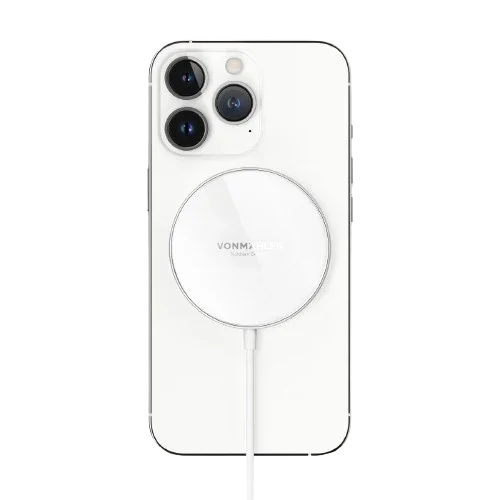 Incarcator Vonmählen Aura Mini MagSafe, Alb - iSTYLE RO