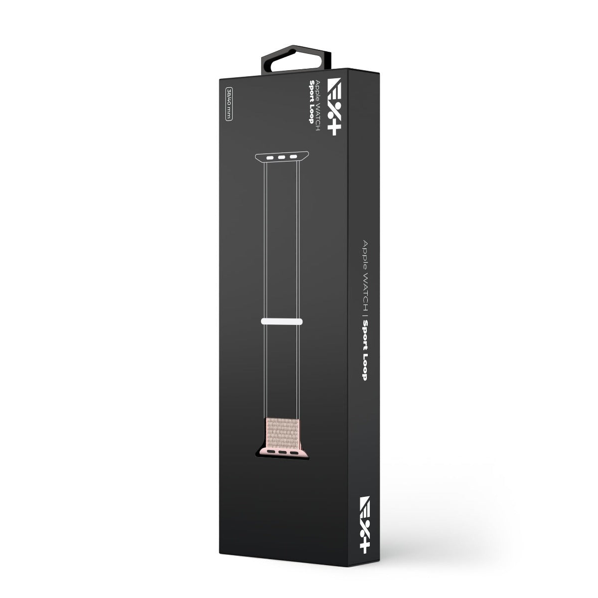 Curea NEXT ONE pentru Apple Watch 42/44mm Sport Loop, Roz Prafuit - iSTYLE RO
