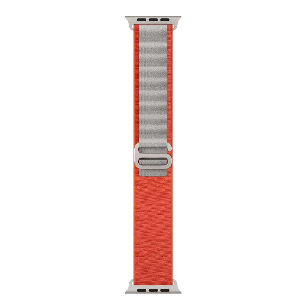Curea NEXT ONE Adventure Loop pentru Apple Watch 41mm, Orange/Gray - iSTYLE RO