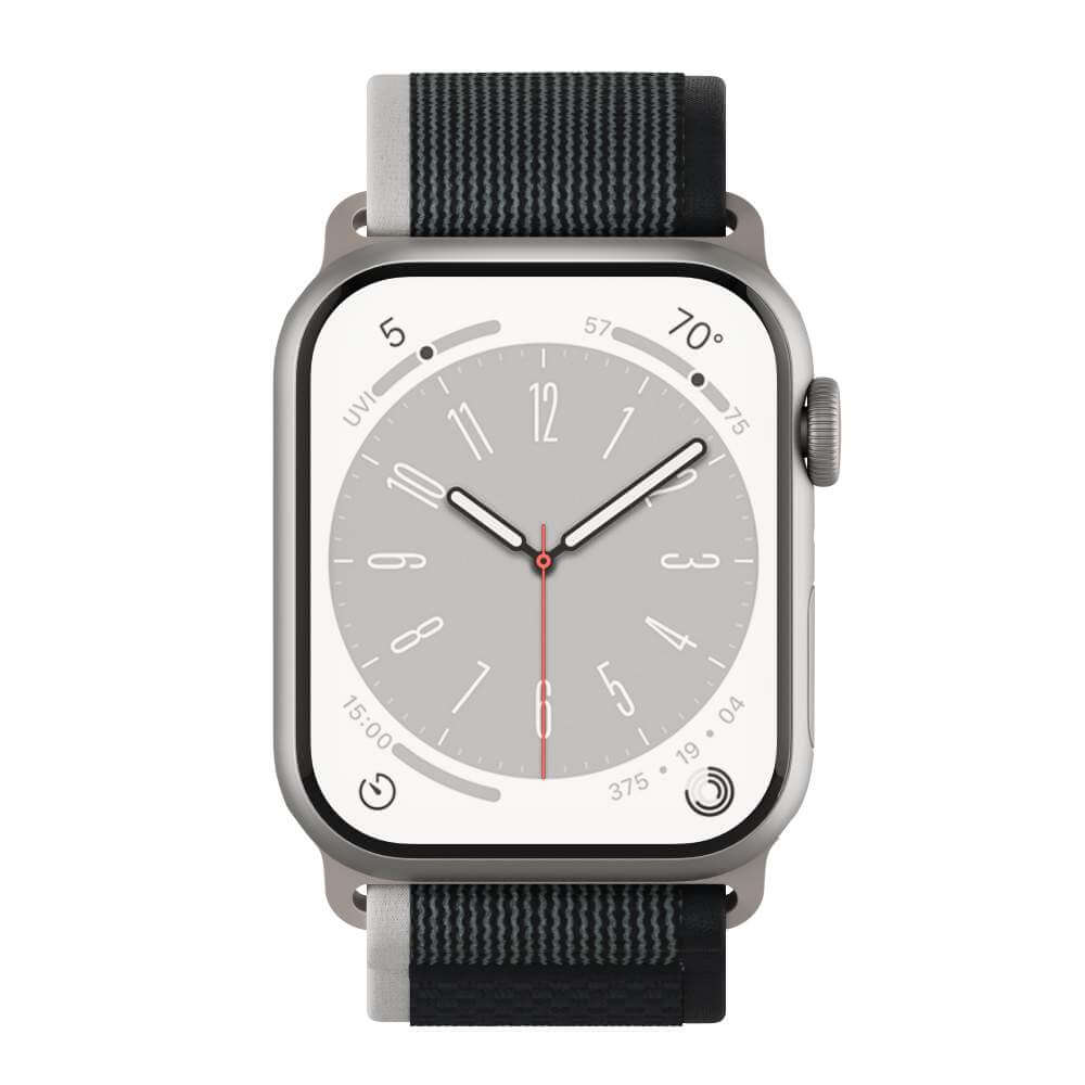 Curea NEXT ONE Athletic Loop pentru Apple Watch 41mm, Negru - iSTYLE RO