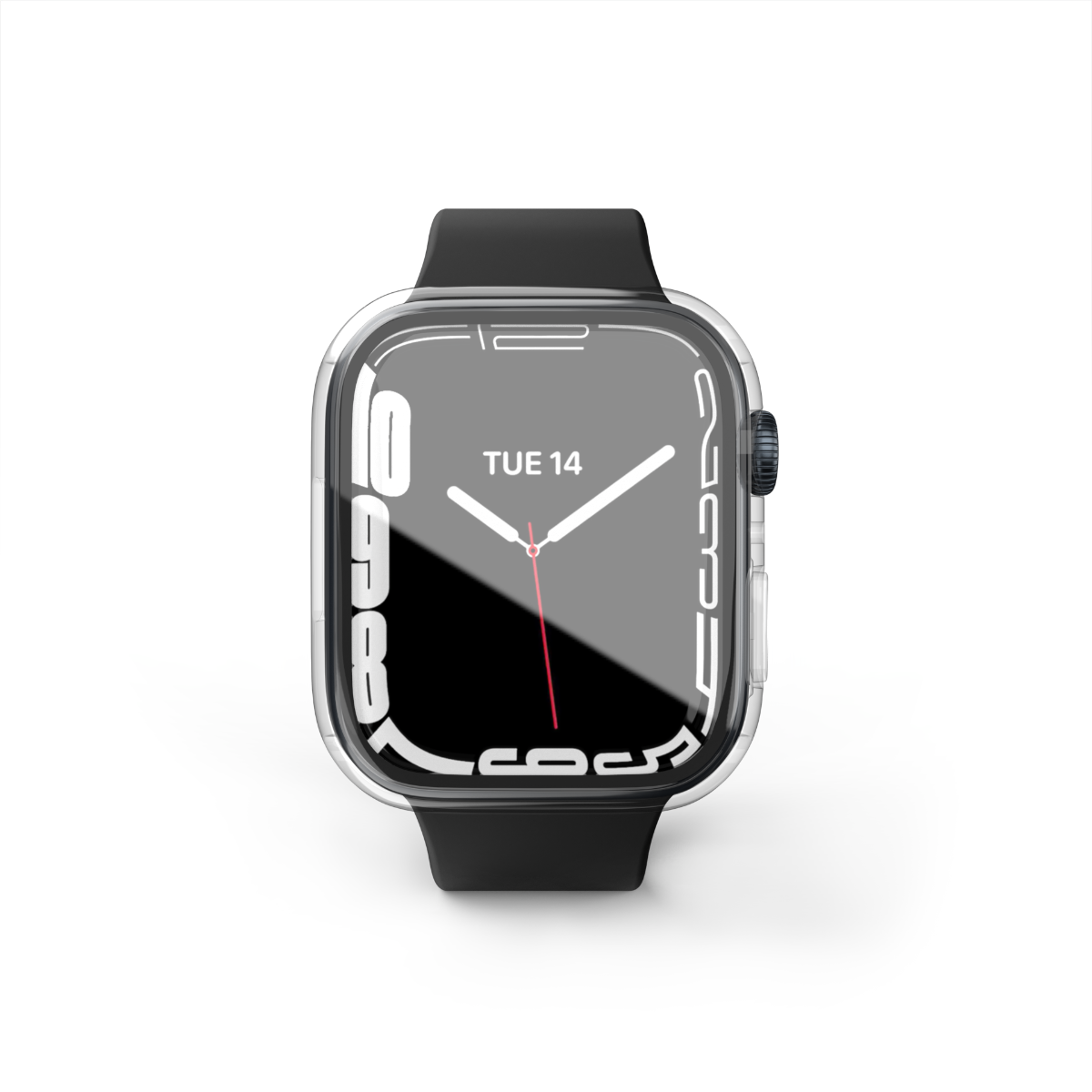 Husa de protectie NEXT ONE pentru Apple Watch 41mm, Transparent - iSTYLE RO