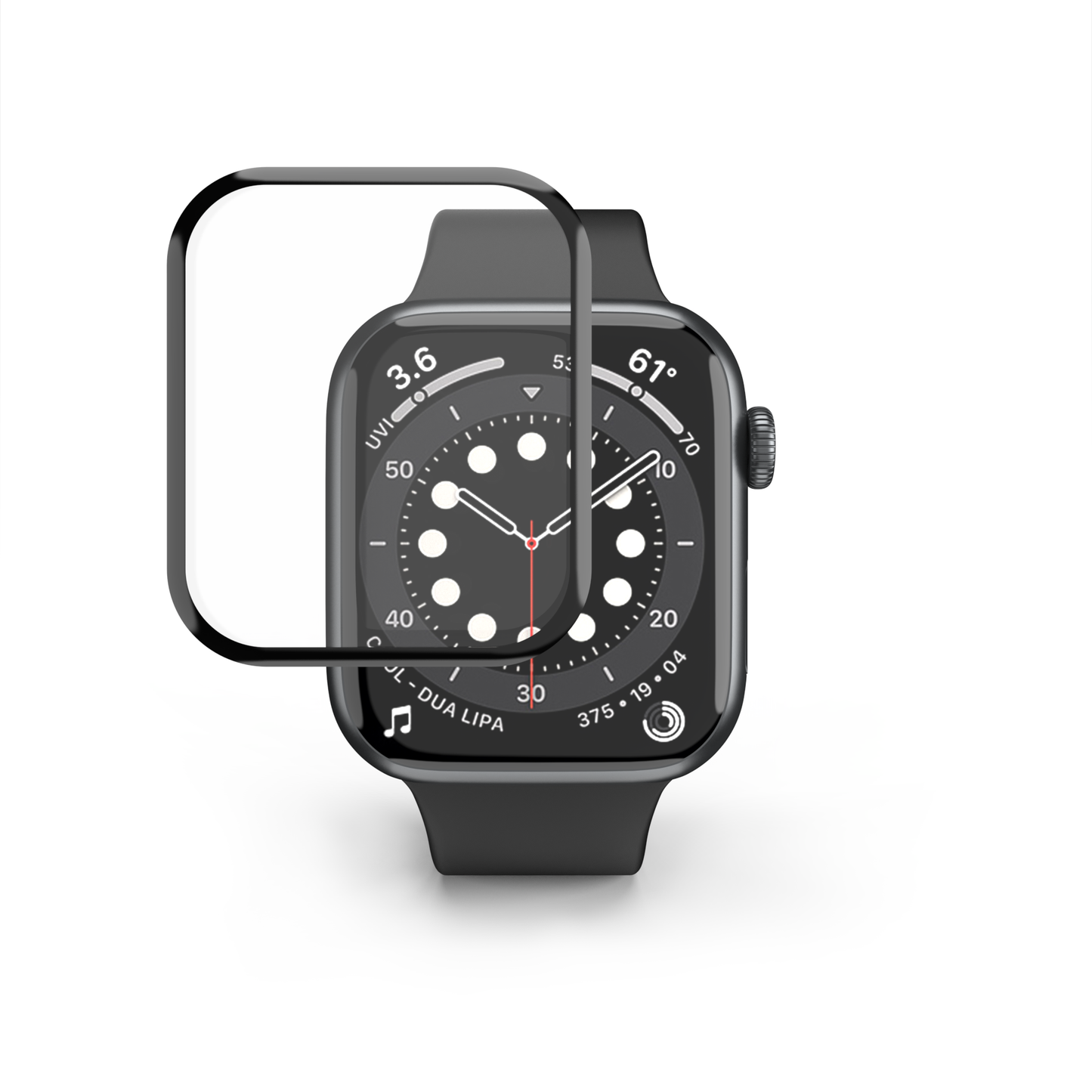 Folie de protectie 3D NEXT ONE pentru Apple Watch 44mm, Transparent - iSTYLE RO