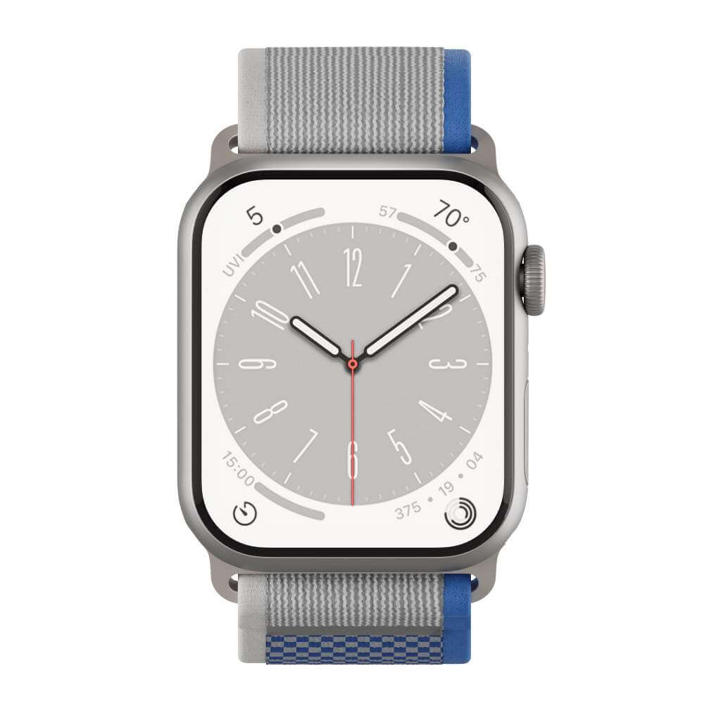 Curea NEXT ONE Athletic Loop pentru Apple Watch 45/49mm, Silver - iSTYLE RO