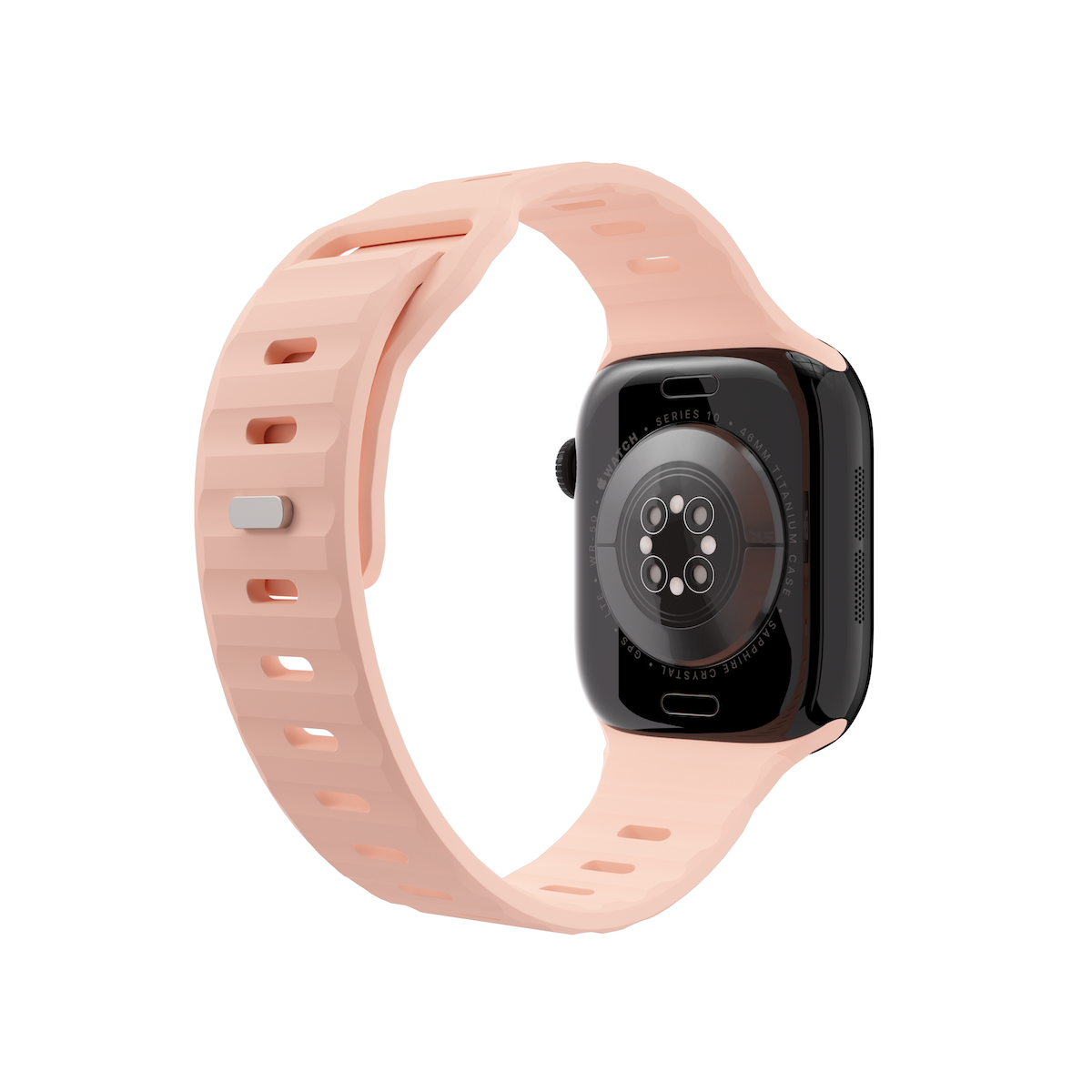 Curea NEXT ONE ACTIVE pentru Apple Watch 40/42mm, Silicon, Roz - iSTYLE RO