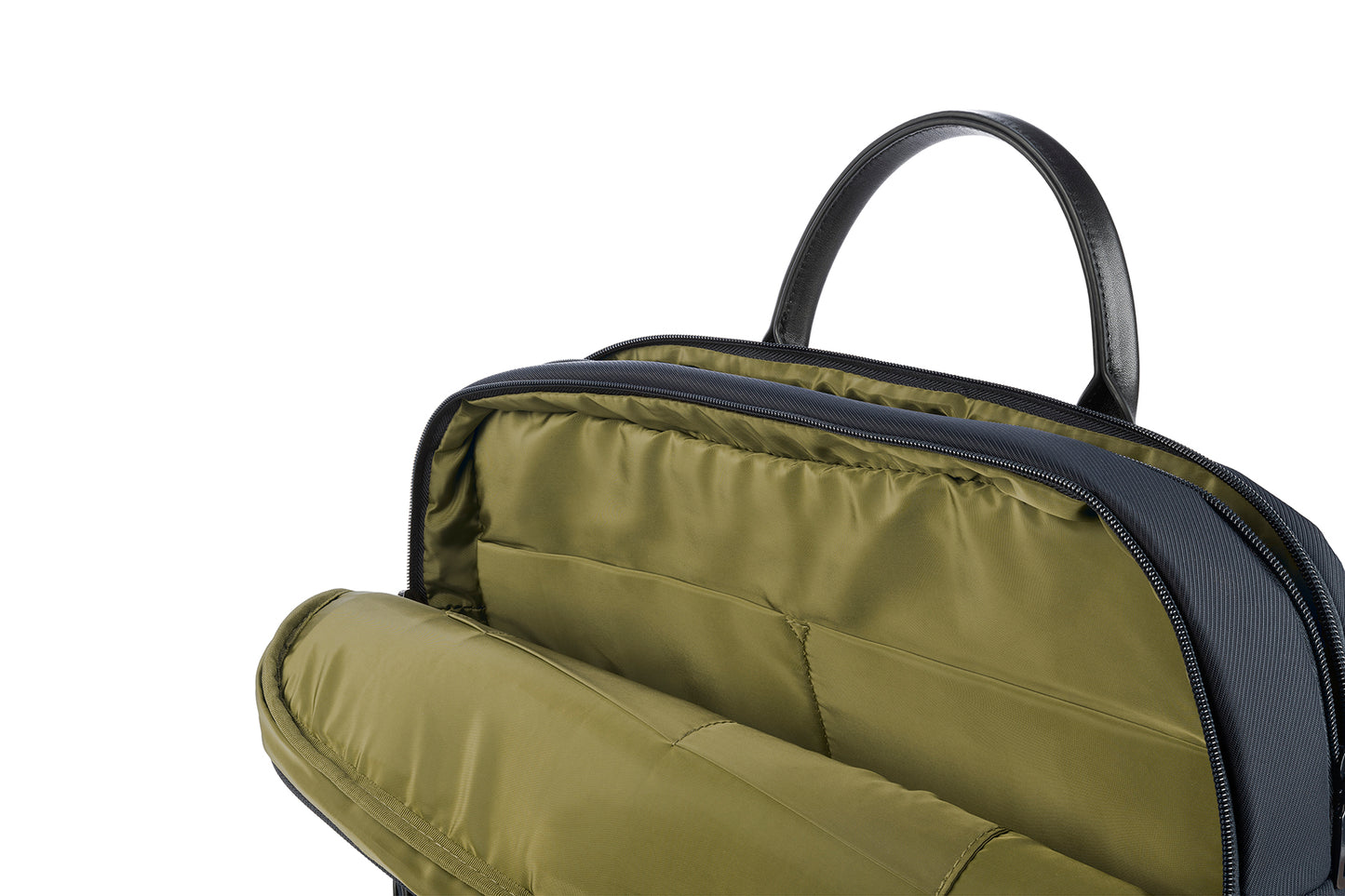 Geanta Tucano cu elemente de piele, 16", Bleumarin/Negru - iSTYLE RO