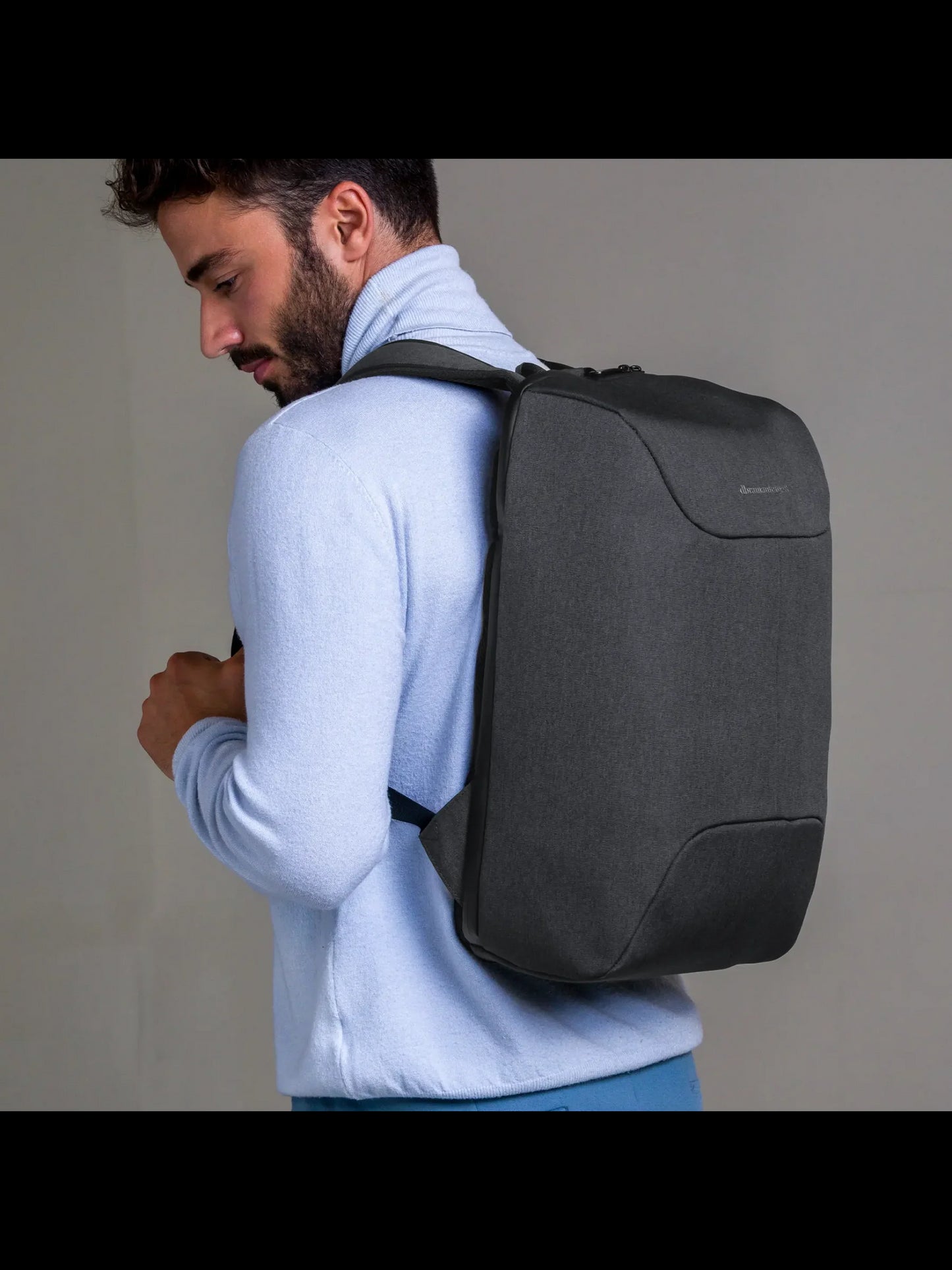 Rucsac dbramante1928 Charlottenborg Recycled Backpack 16" Charcoal