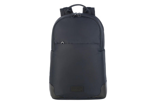 Rucsac Tucano cu elemente de piele, 16", Bleumarin/Negru - iSTYLE RO