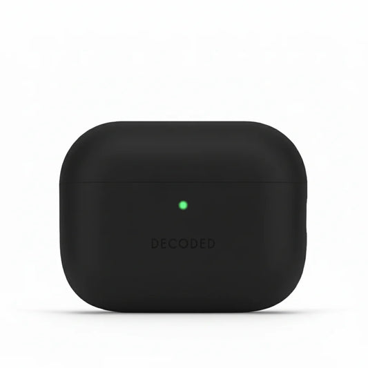 Husa de protectie DECODED pentru AirPods Pro 3, Silicon, Negru